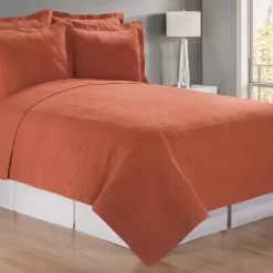 C&F Home Terra Cotta Matelasse Euro Sham