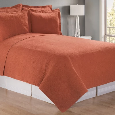 C&F Home Terra Cotta Matelasse Euro Sham