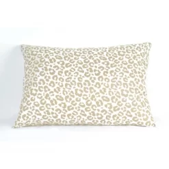 Jumbo 2pk Printed Pattern Bed Pillow Leopard - Springloft