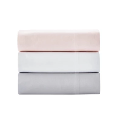 White Sateen Twin 3pc Sheet Set - Levtex Home - Image 2