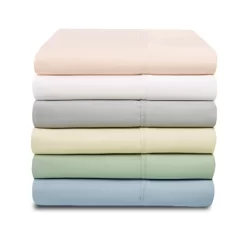 Lyocell Polyester 600-Thread Count Deep Pocket Sheet Set By Blue Nile Mills