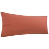 1 Pc 20"x48" Body 1800 Series Soft Brushed Microfiber Pillowcase Orange - PiccoCasa