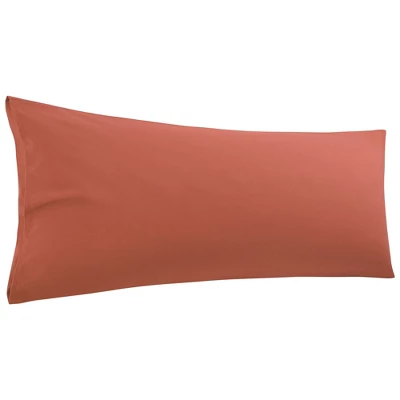 1 Pc 20"x48" Body 1800 Series Soft Brushed Microfiber Pillowcase Orange - PiccoCasa