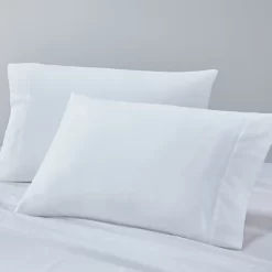 White Sateen Twin 3pc Sheet Set - Levtex Home