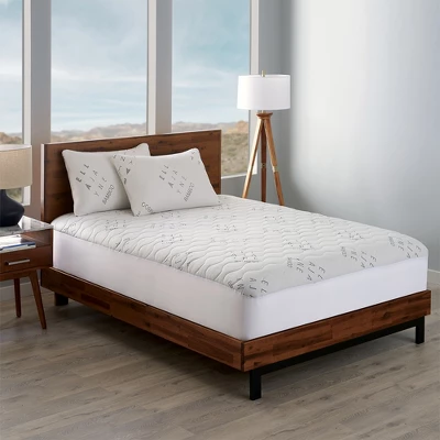 Ella Jayne Shredded Bamboo Memory Foam Pillow, Adjustable Density, With Extra Fill And Carry Pouch, Set Of 2 - Standard/Queen - Image 3