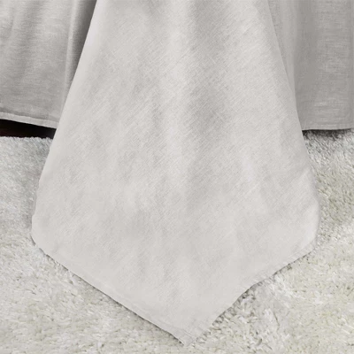 Cotton Linen Garment Washed Deep Pocket Luxury 4 Piece Bed Sheet Set By Blue Nile Mills - Image 3