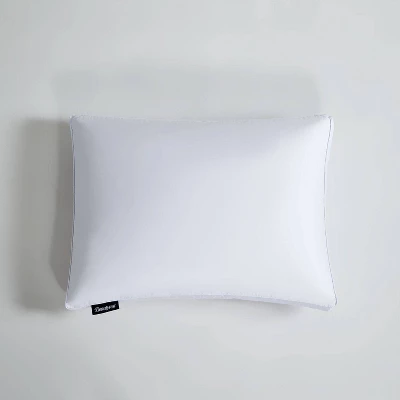 Sateen Cotton Firm European Goose Down Bed Pillow - Beautyrest