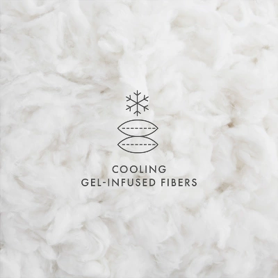 Cooling Luxury Gel Fiber Pillows With 100% Cotton Cover (Set Of 2) - Becky Cameron - Image 8