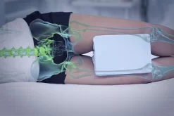 Dr. Pillow Leg Pillow - Adjusts Your Hips, Legs And Spine For A Comfortable Sleep, Blue