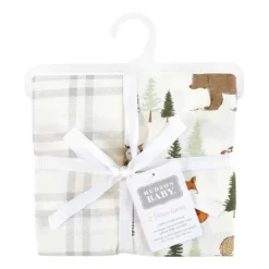 Hudson Baby Cotton Toddler Pillow Case, Forest Animals, One Size