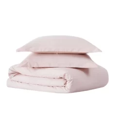 Solid Percale Duvet Cover Set - Cannon