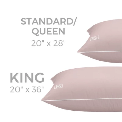 Soft Density Side/Back Sleeper, Down Alternative Pillow With MicronOne Technology, And Removable Pillow Protector - 2 Pack - Image 3