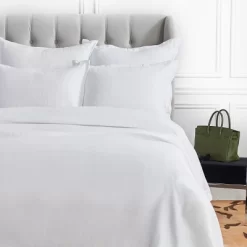 EY Essentials Delfina White Standard Sham