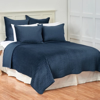 C&F Home 26" X 26" Lapis Velvet Euro Sham - Image 2