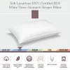 Ella Jayne White Down 100% Certified RDS Pillow