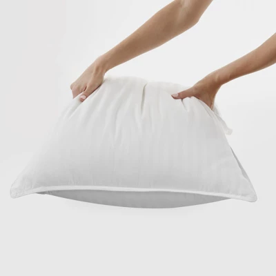 Cooling Luxury Gel Fiber Pillows With 100% Cotton Cover (Set Of 2) - Becky Cameron - Image 2