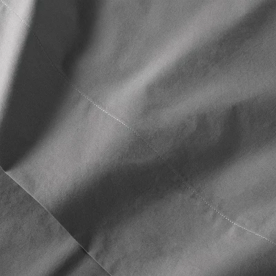 Washed Supima Percale Solid Sheet Set - Casalunaâ„¢ - Image 3