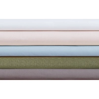 Solid Percale Duvet Cover Set - Cannon - Image 5