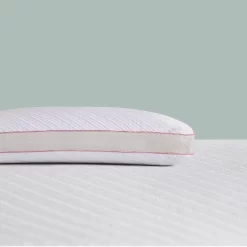 Reversible Support Gel Memory Foam Bed Pillow With Antimicrobial Cover - Nüe By Novaform