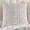 Holly Holiday Euro Sham Set Of 2 White - Levtex Home