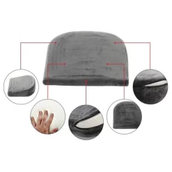 Cheer Collection Wedge Pillow For Pregnancy And Support With Washable Cover (15" X 13")