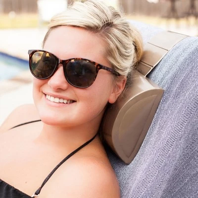 TRC Recreation Super Soft Cushioned Closed Cell Vinyl Coated Foam Pool, Spa, And Bath Head And Neck Pillow With Soft Cushioned Interior - Image 4