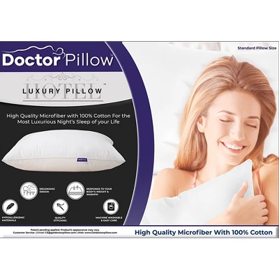 Dr Pillow Hotel Luxury 2 PACK Pillow - Image 4