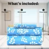 Microfiber Floral Bed Sheet Set - Lux Decor Collection