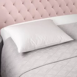 Standard 300 Thread Count Luxe Leopard Woven Jacquard Down Bed Pillow - CosmoLiving By Cosmopolitan