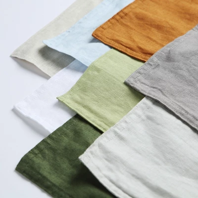 Peace Nest Luxurious 100% Premium Flax Linen Duvet Cover And Pillow Sham Set Moisture-Wicking And Breathable - Image 6