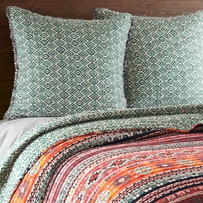 Vista Diamond Quilted Euro Sham - 2pk - Levtex Home