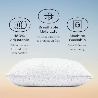 Coop Home Goods The Original -Â Adjustable Memory Foam Pillow - Greenguard Gold Certified - Image 5
