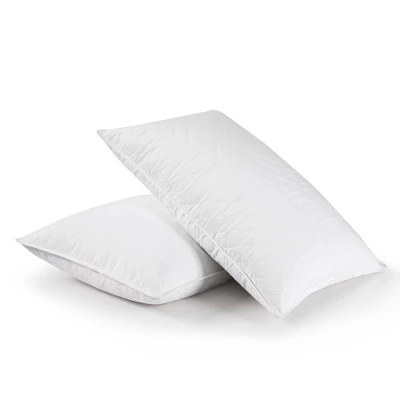 Peace Nest Quilted Goose Feather Pillow - Image 5