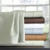 Pointehaven 500 Thread Count 100% Long Staple Cotton Sateen 2 Pc Pillow Cases