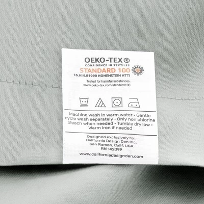 Duvet Cover Set 400 Thread Count 100% Cotton Sateen - Button Closure, Corner Ties By California Design Den - Image 5