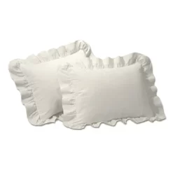 Euro Ruffled Pillow Sham - Fresh Ideas