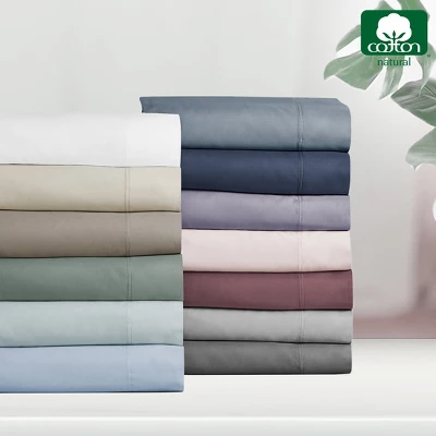 Luxury Fitted Sheet Only, 600 Thread Count - 100% Cotton Sateen, Deep Pocket, Soft, Cool & Durable By California Design Den - Image 3