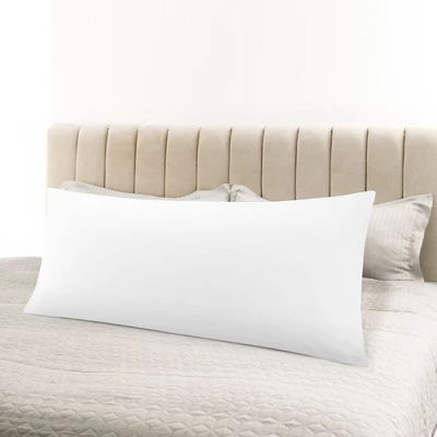 PiccoCasa Luxury Bamboo Body Pillowcases 1Pc, Breathable With Zipper - Image 2