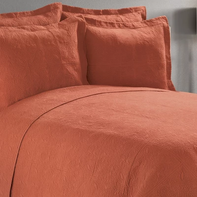 C&F Home Terra Cotta Matelasse Euro Sham - Image 2