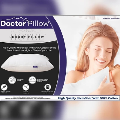 Dr Pillow Hotel Luxury 2 PACK Pillow - Image 3