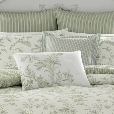 Natalie Reversible Duvet Cover Set Mint - Laura Ashley - Image 3