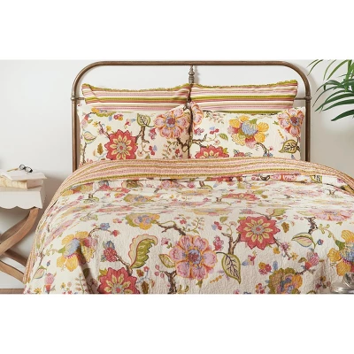 C&F Home 20" X 26" Celine Pink Floral Standard Sham - Image 4