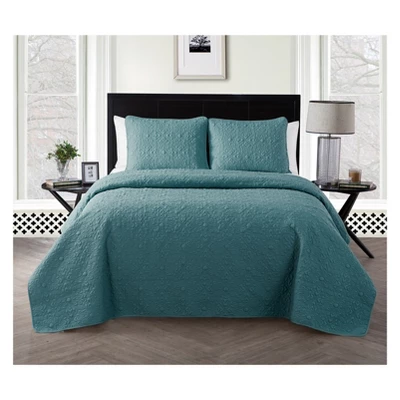 Caroline Embossed Quilt Set - VCNY Home - Image 2