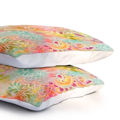 Stephanie Corfee Everything Nice Lightweight Pillowcase Standard Yellow - Deny Designs - Image 2