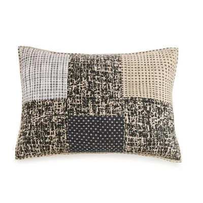 Tate Quilt & Sham Set Black/Gray/Cream - Ayesha Curry - Image 2