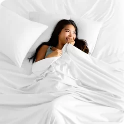 Hydro-Brushed Microfiber Flat Top Sheet By Bare Home