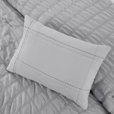 Modern Threads 5-Piece Seersucker Comforter Set. - Image 6