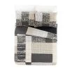 Tate Quilt & Sham Set Black/Gray/Cream - Ayesha Curry