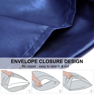 PiccoCasa Body Soft Silky Satin Smooth Beauty For Hair Face Pillowcases 1Pc - Image 3