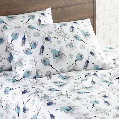 Southshore Fine Living Grand Symphony 100% Cotton 300 TC 22-inch Extra-Deep Pocket Sheet Set - Image 3